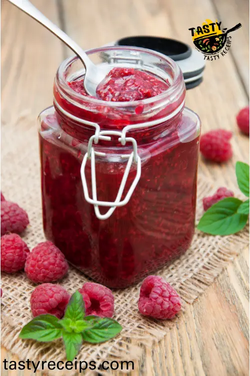 raspberry chipotle jam