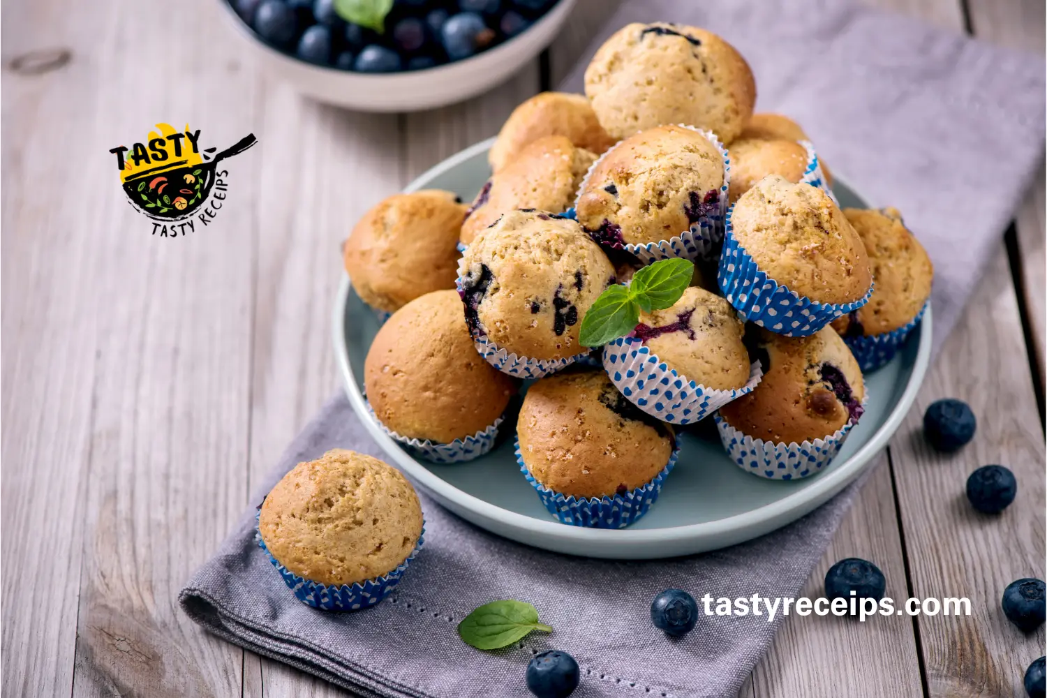 Blueberry Oatmeal Muffins