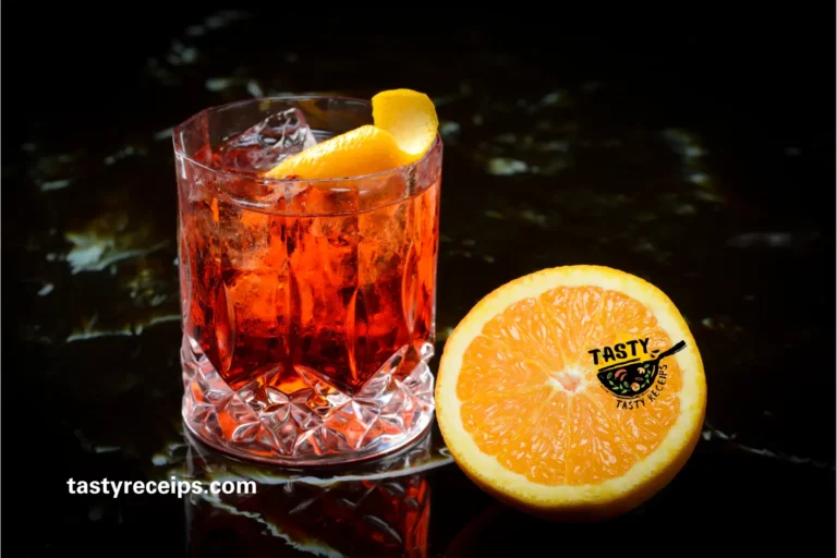 sweet vermouth on the rocks with a twist