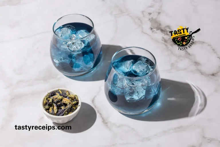 blue raspberry iced tea